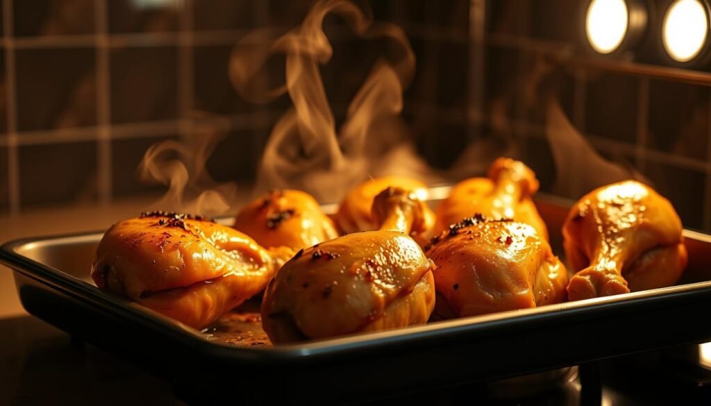 how long to cook chicken legs in oven