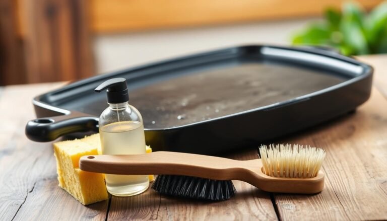 how to clean blackstone after cooking