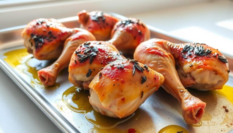 how to cook chicken legs in the oven